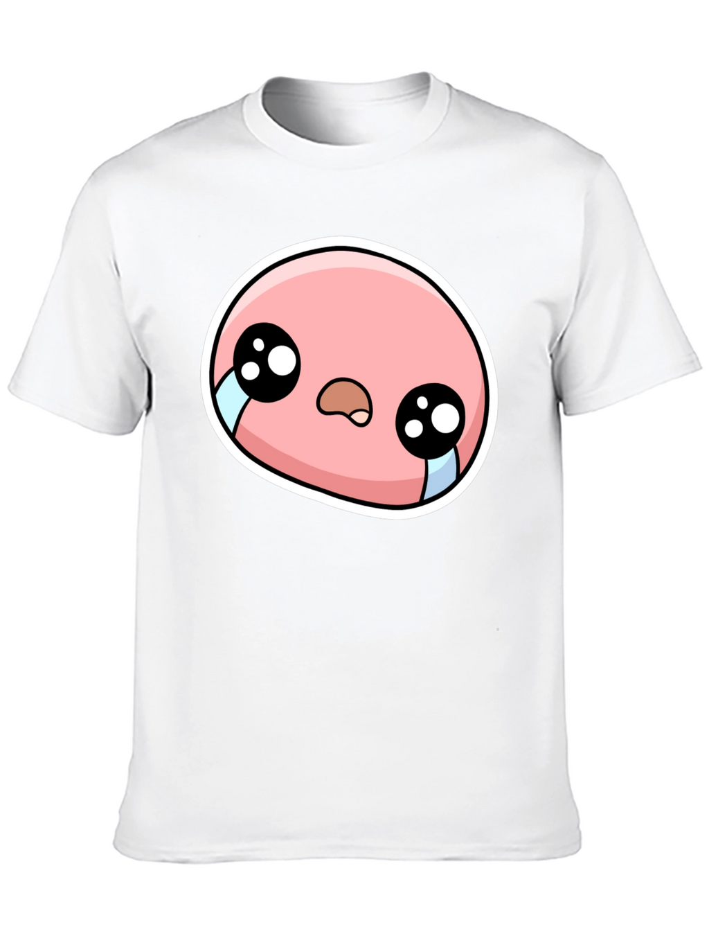 Sad Cartoon Character Graphic Tee