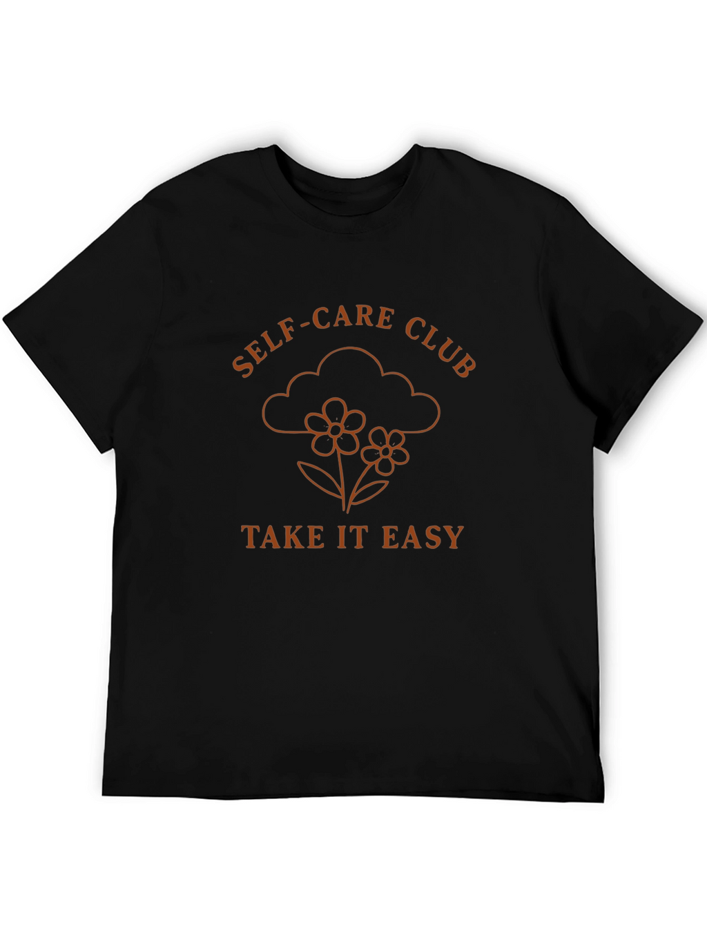 Self-Care Club Graphic Tee - Take It Easy