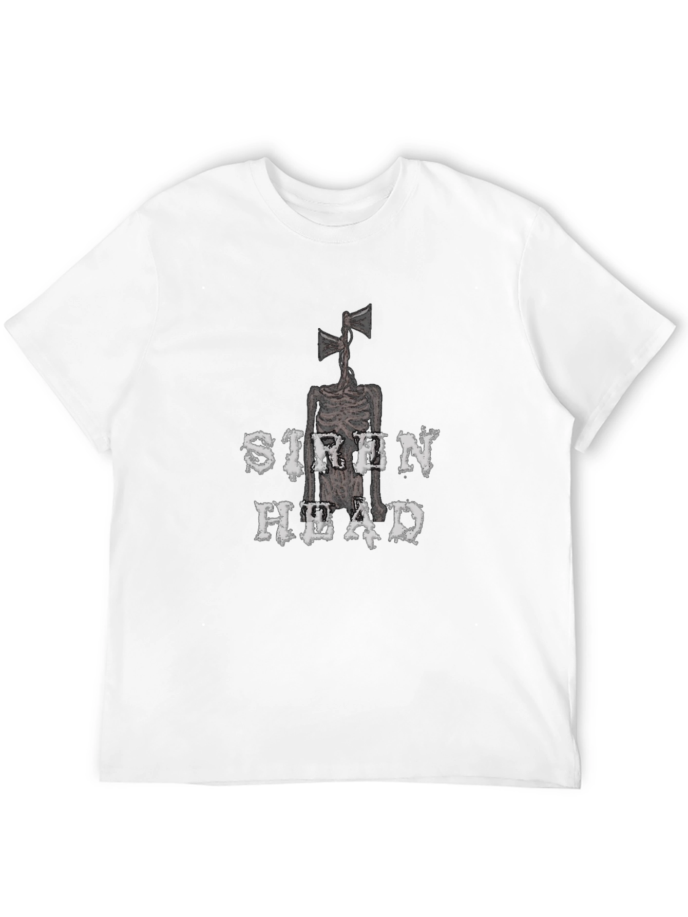Siren Head Graphic Tee - Black Novelty T-Shirt