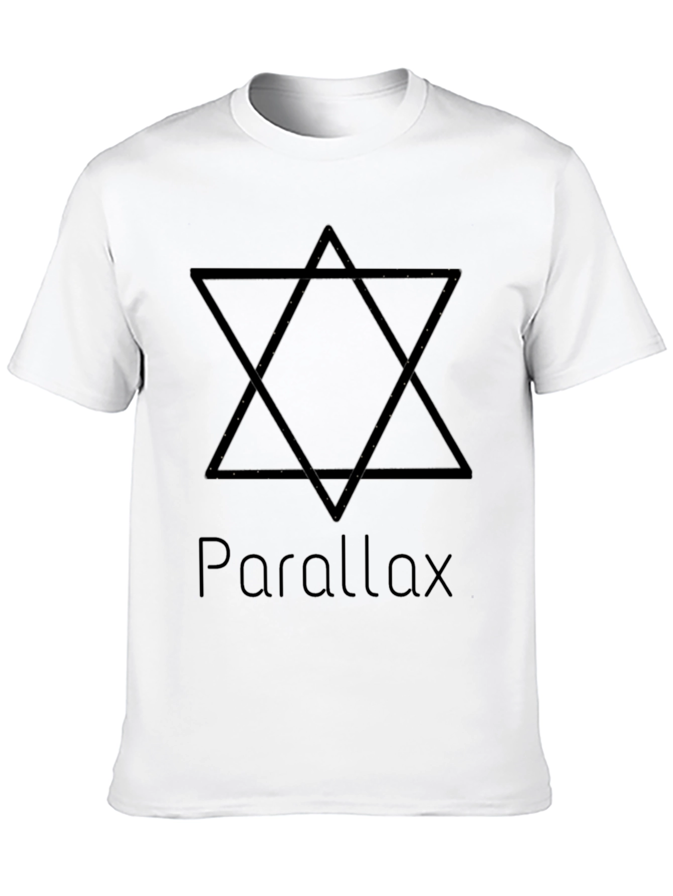 Parallax Star Graphic Black T-Shirt