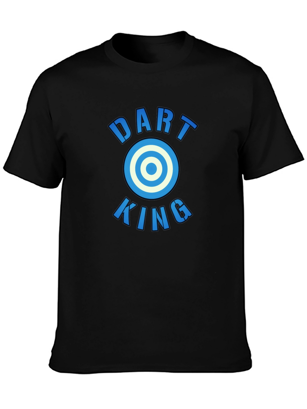 Dart King Graphic T-Shirt - Casual Cotton Tee