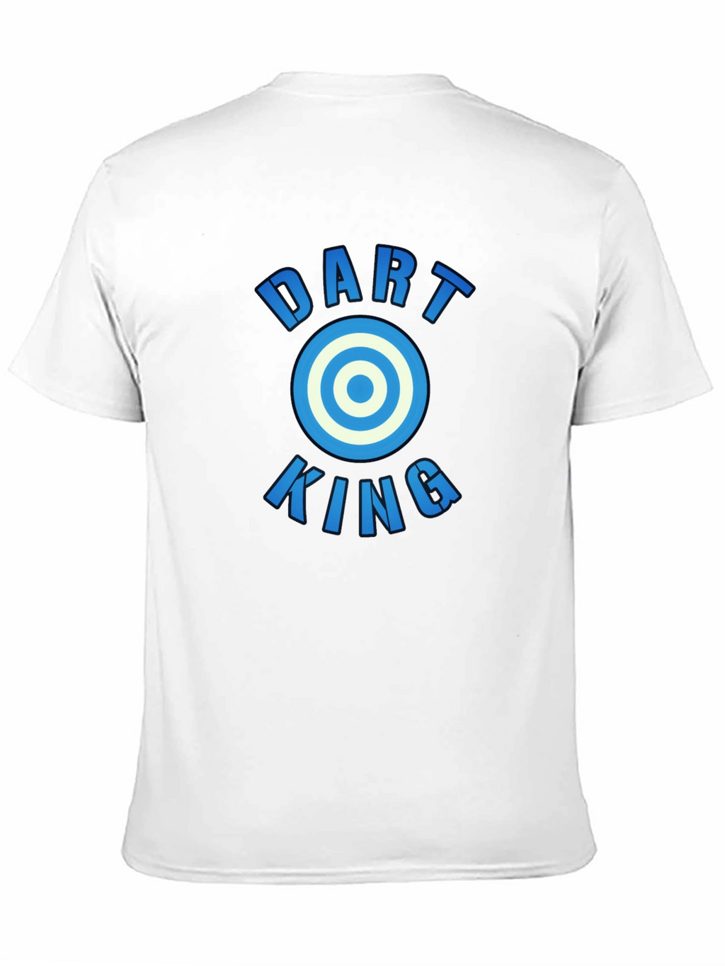 Dart King Graphic T-Shirt - Casual Cotton Tee