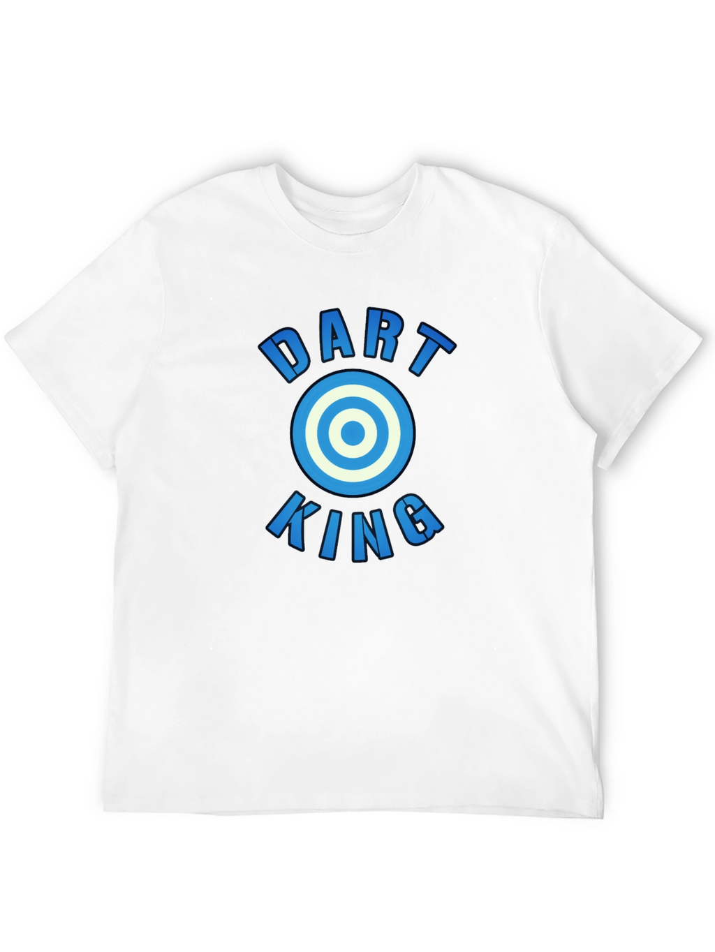 Dart King Graphic T-Shirt - Casual Cotton Tee