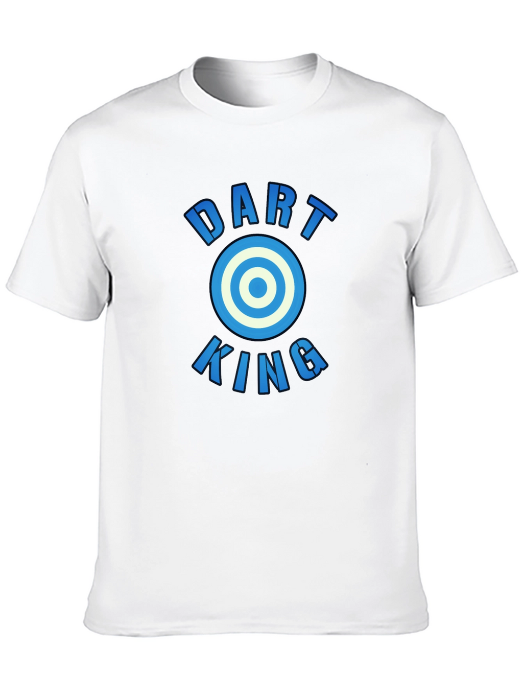 Dart King Graphic T-Shirt - Casual Cotton Tee
