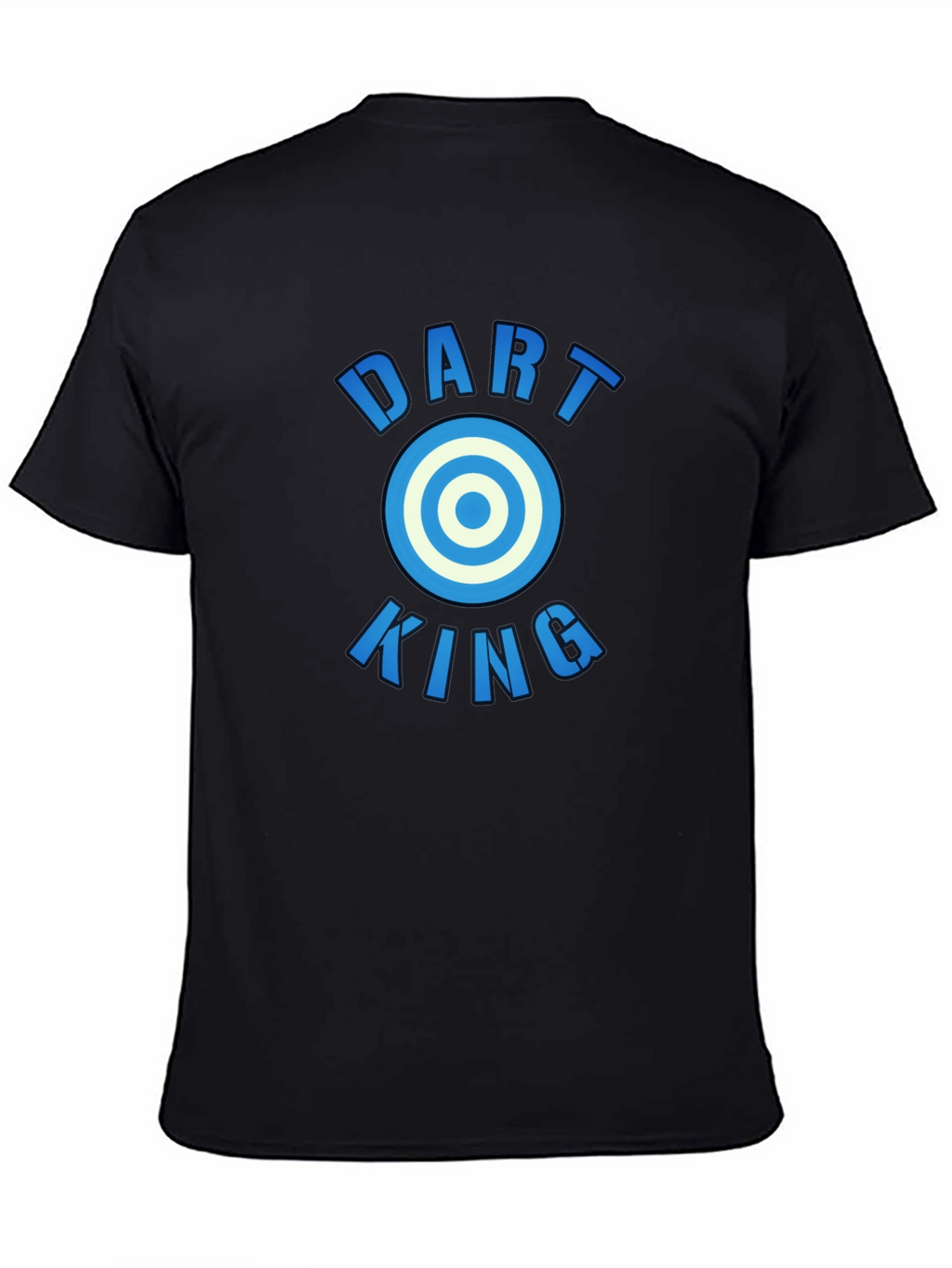 Dart King Graphic T-Shirt - Casual Cotton Tee