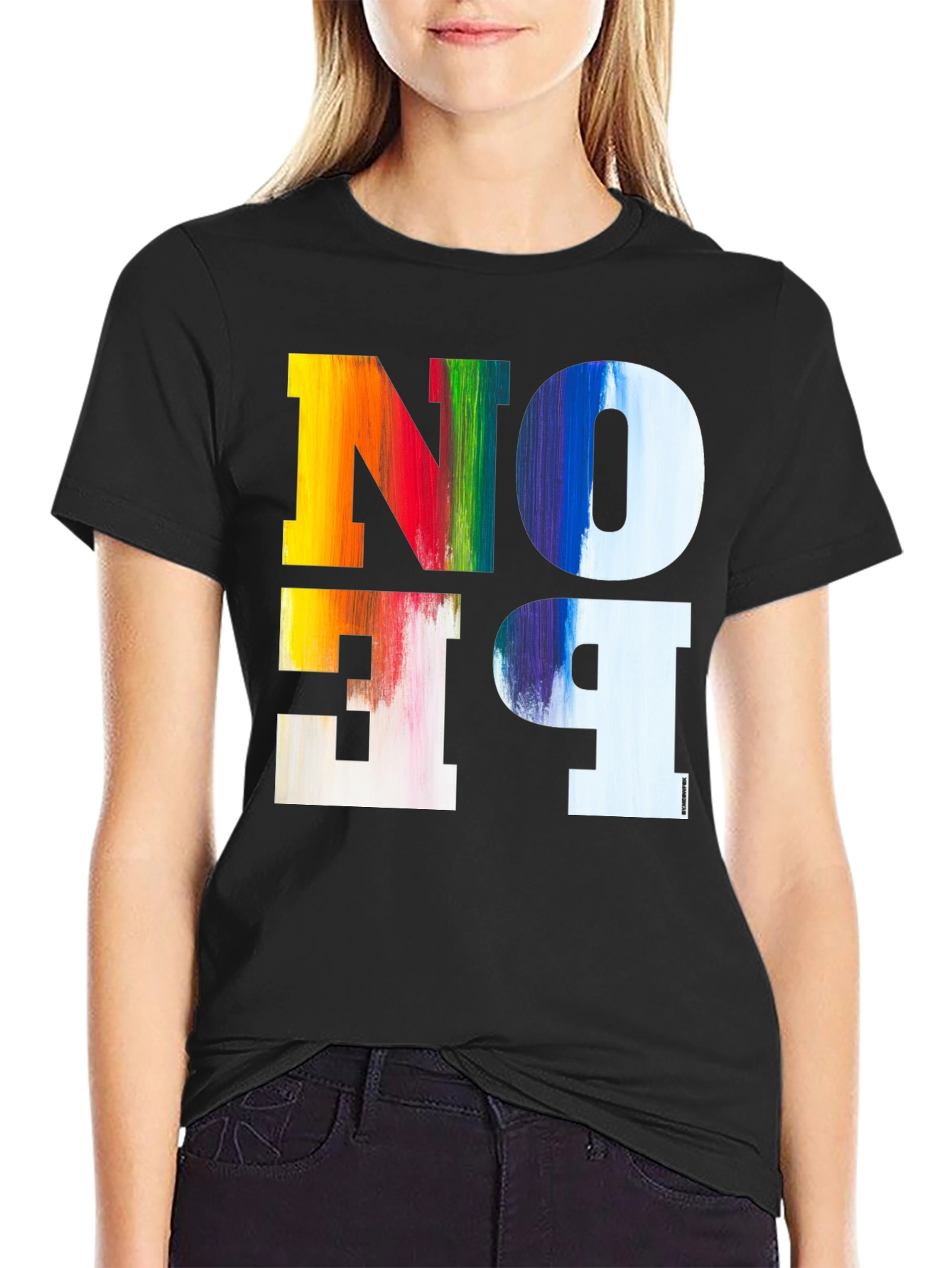 Colorful No Be T-Shirt