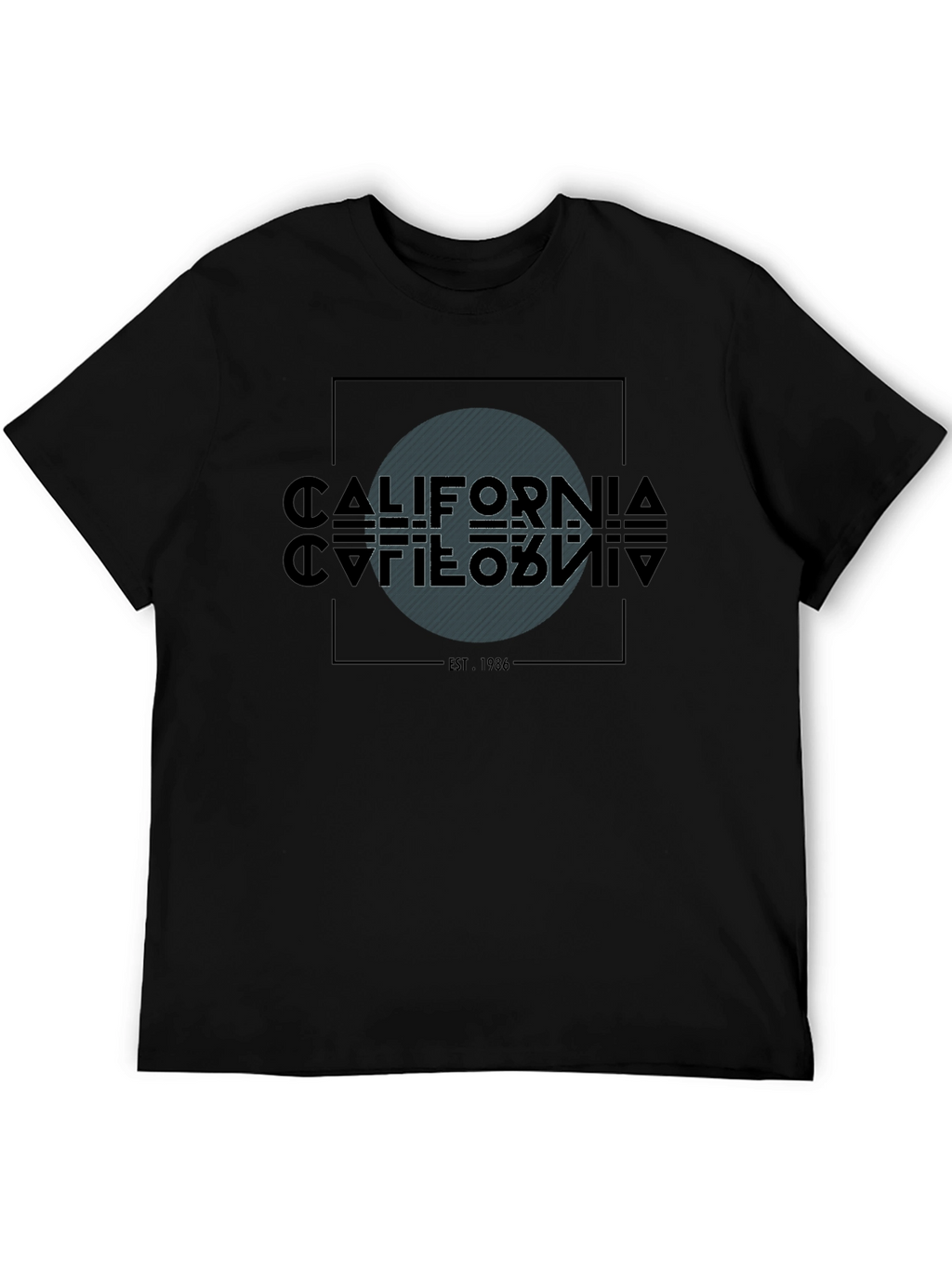 California Est. 1986 Graphic Tee - Modern Design