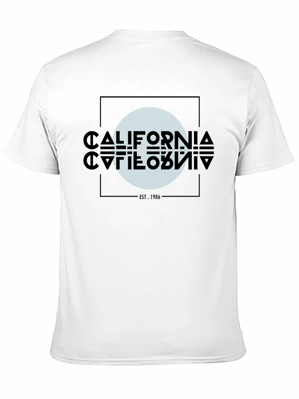California Est. 1986 Graphic Tee - Modern Design