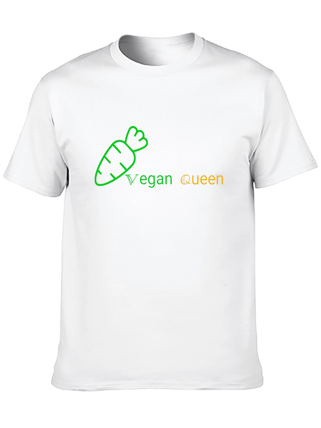 Vegan Queen Black T-Shirt - Stylish & Comfortable
