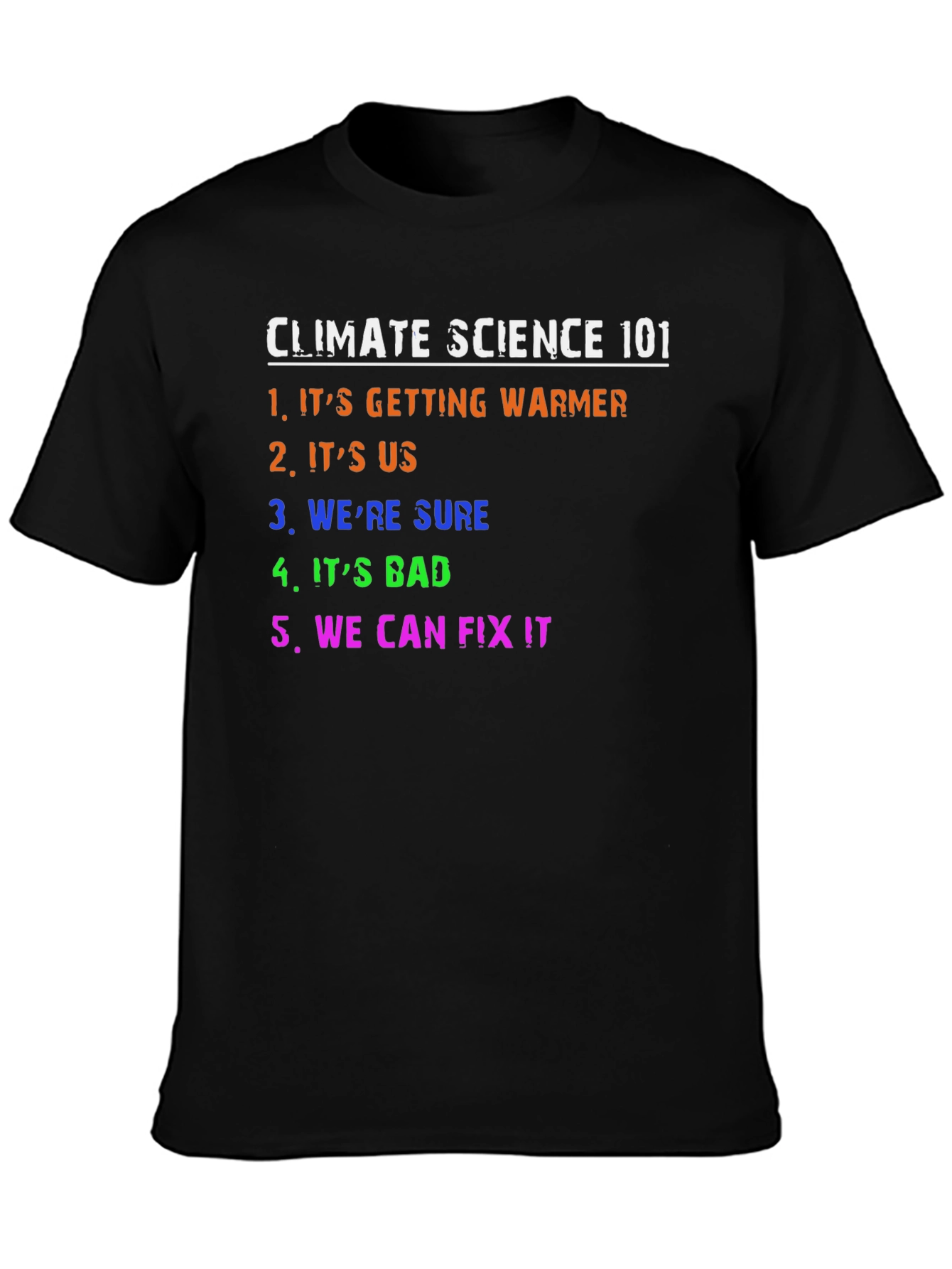 Climate Science 101 Graphic Tee