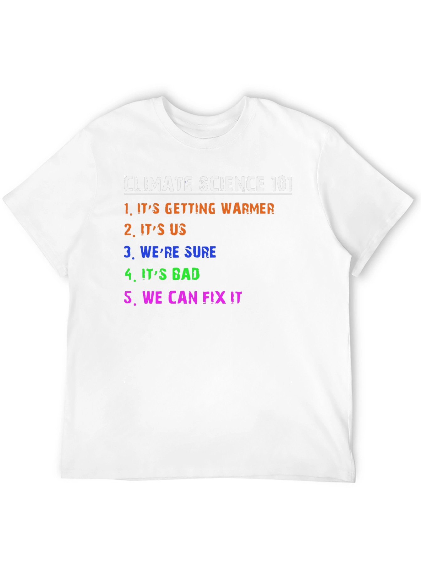 Climate Science 101 Graphic Tee