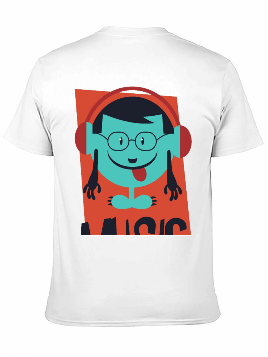 Music Lover T-Shirt - Funny Cartoon Design