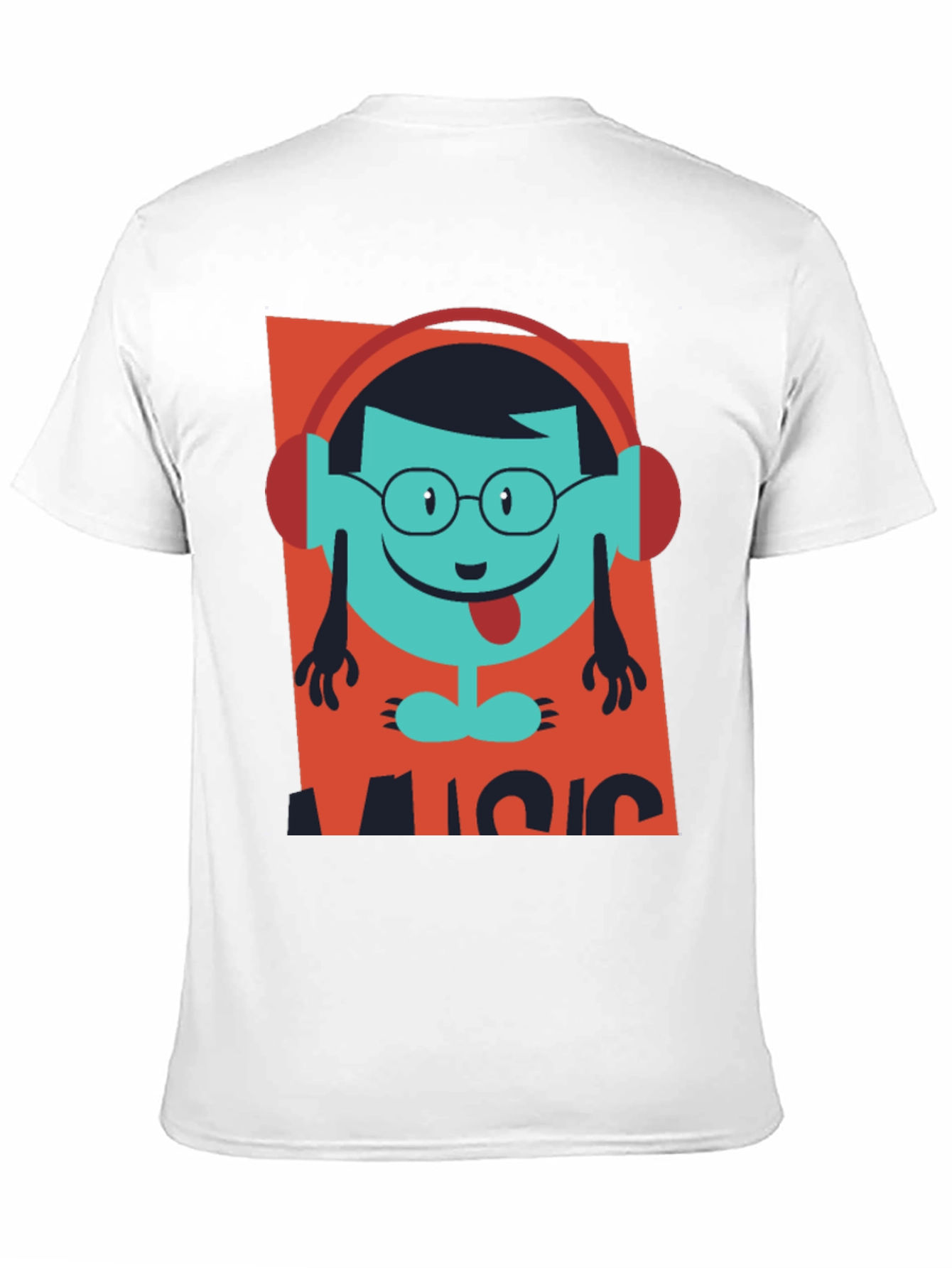 Music Lover T-Shirt - Funny Cartoon Design