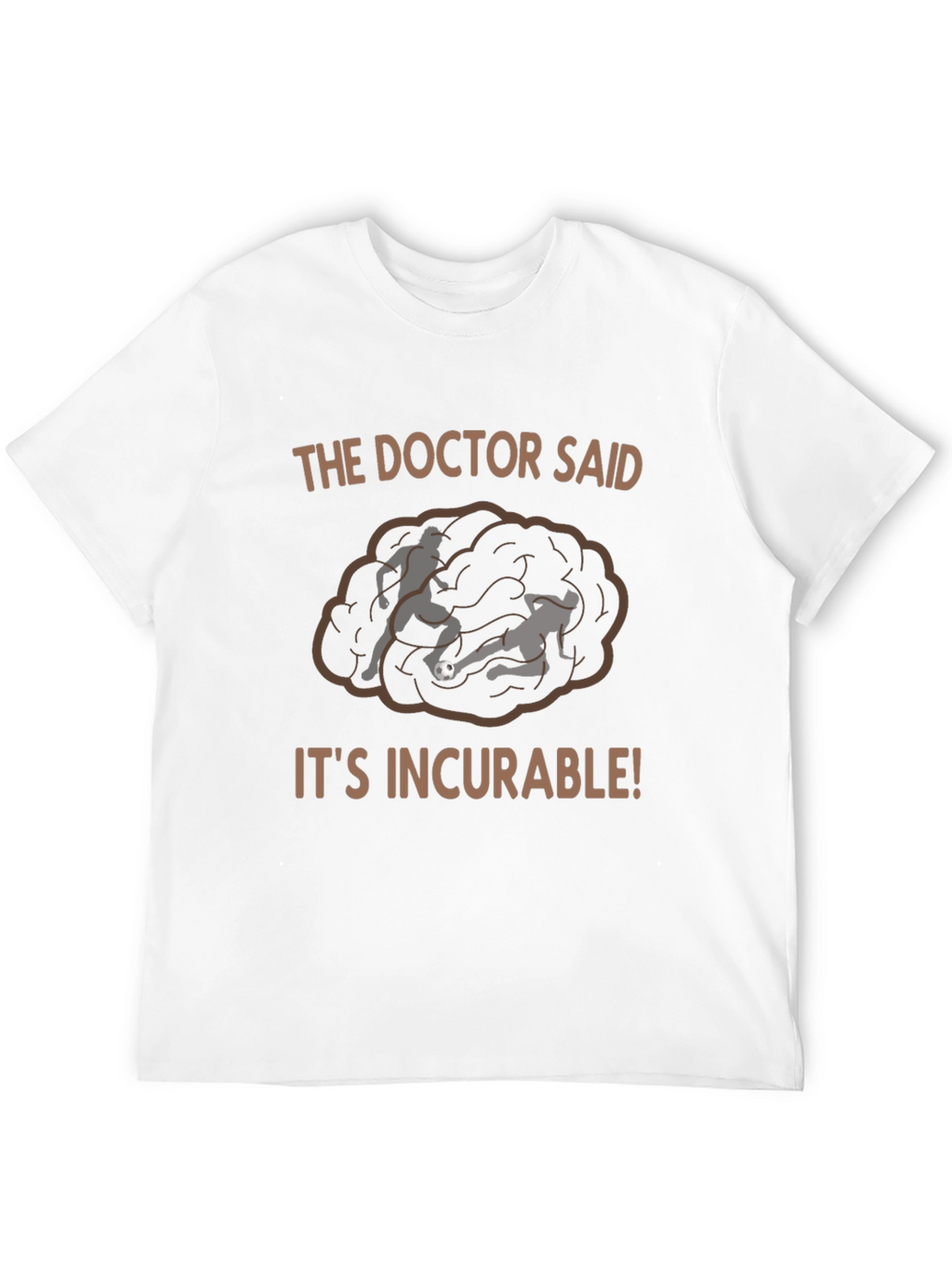 Incurable Soccer Fan T-Shirt - Black