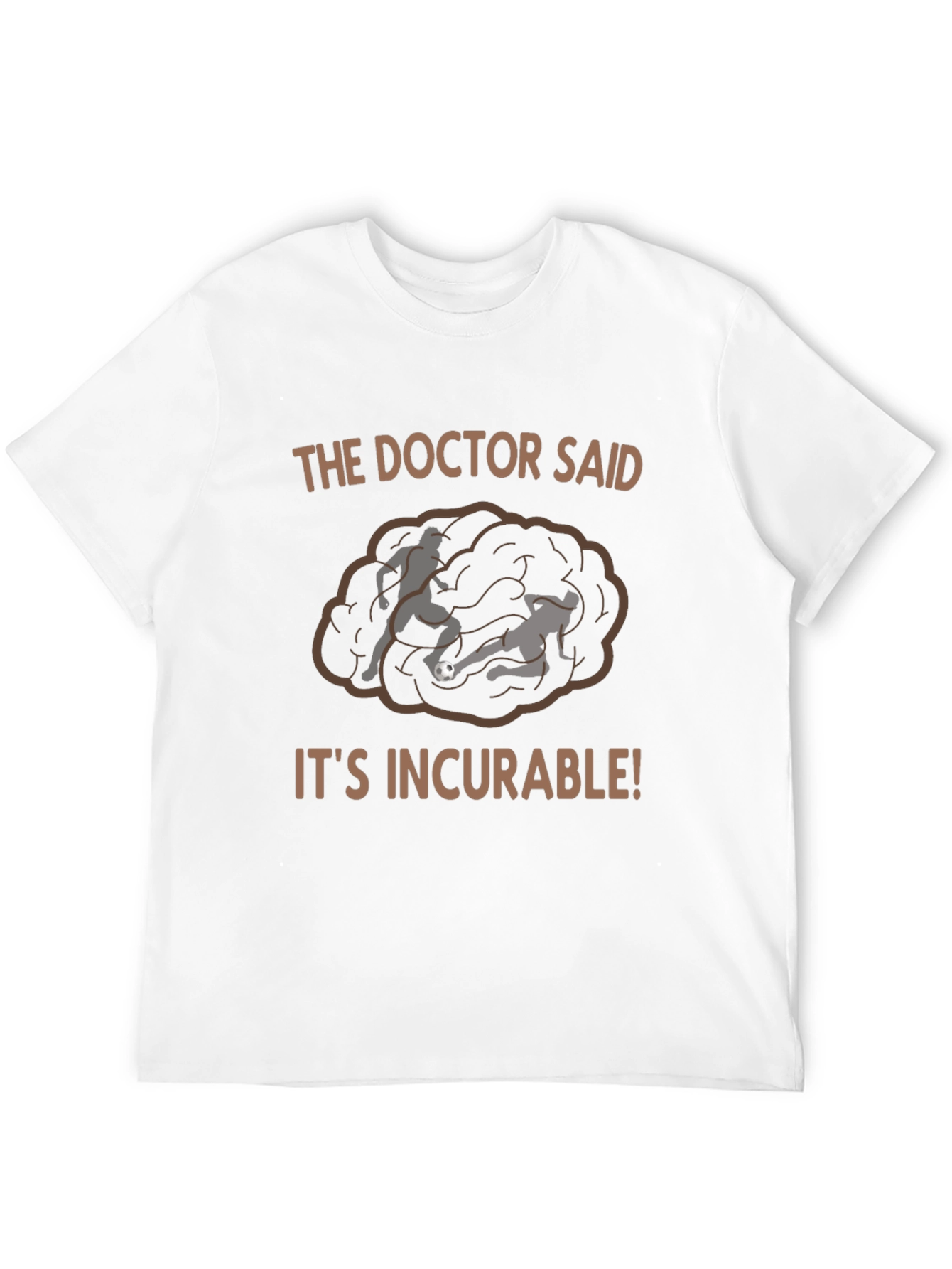 Incurable Soccer Fan T-Shirt - Black