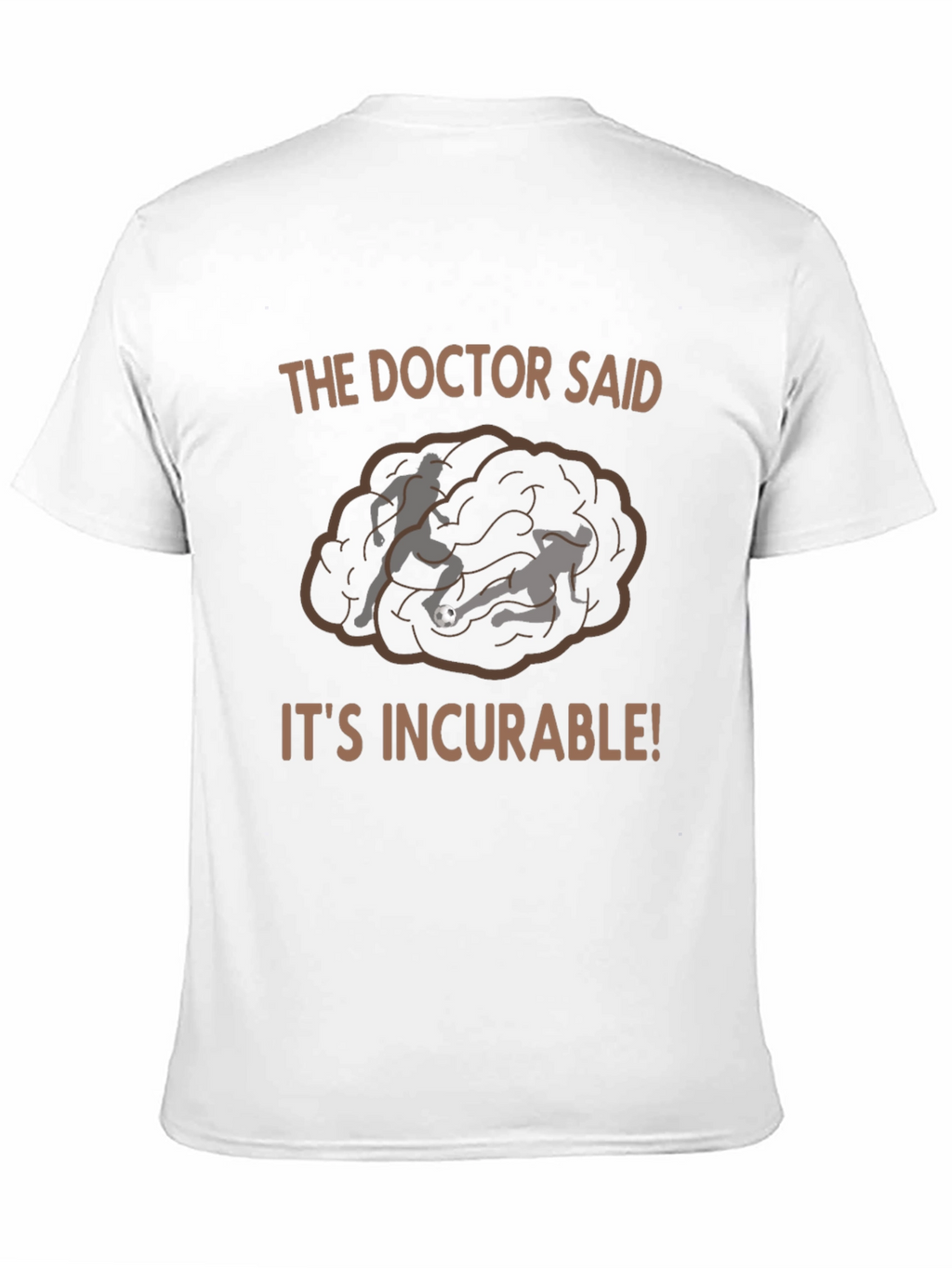 Incurable Soccer Fan T-Shirt - Black