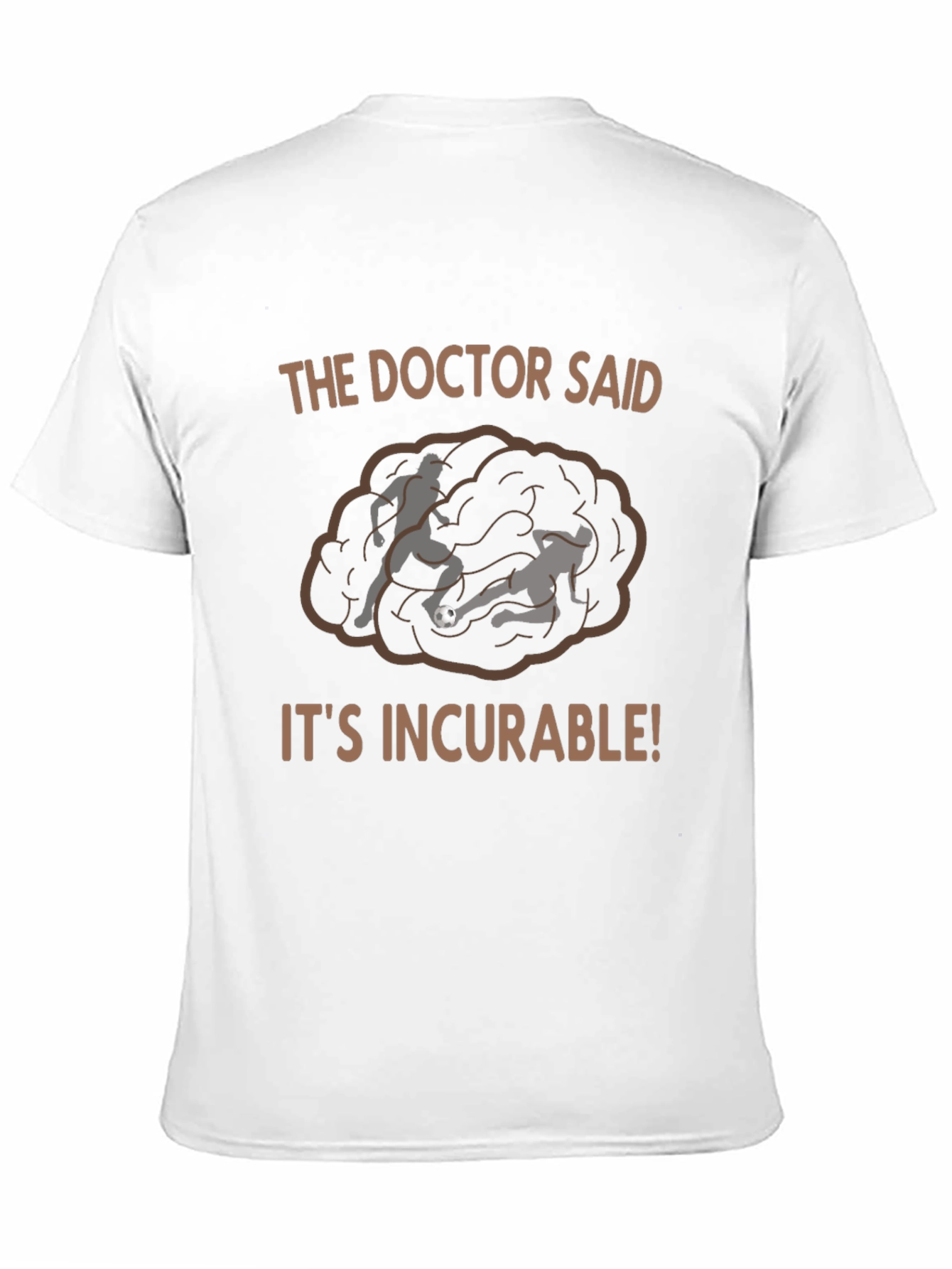 Incurable Soccer Fan T-Shirt - Black