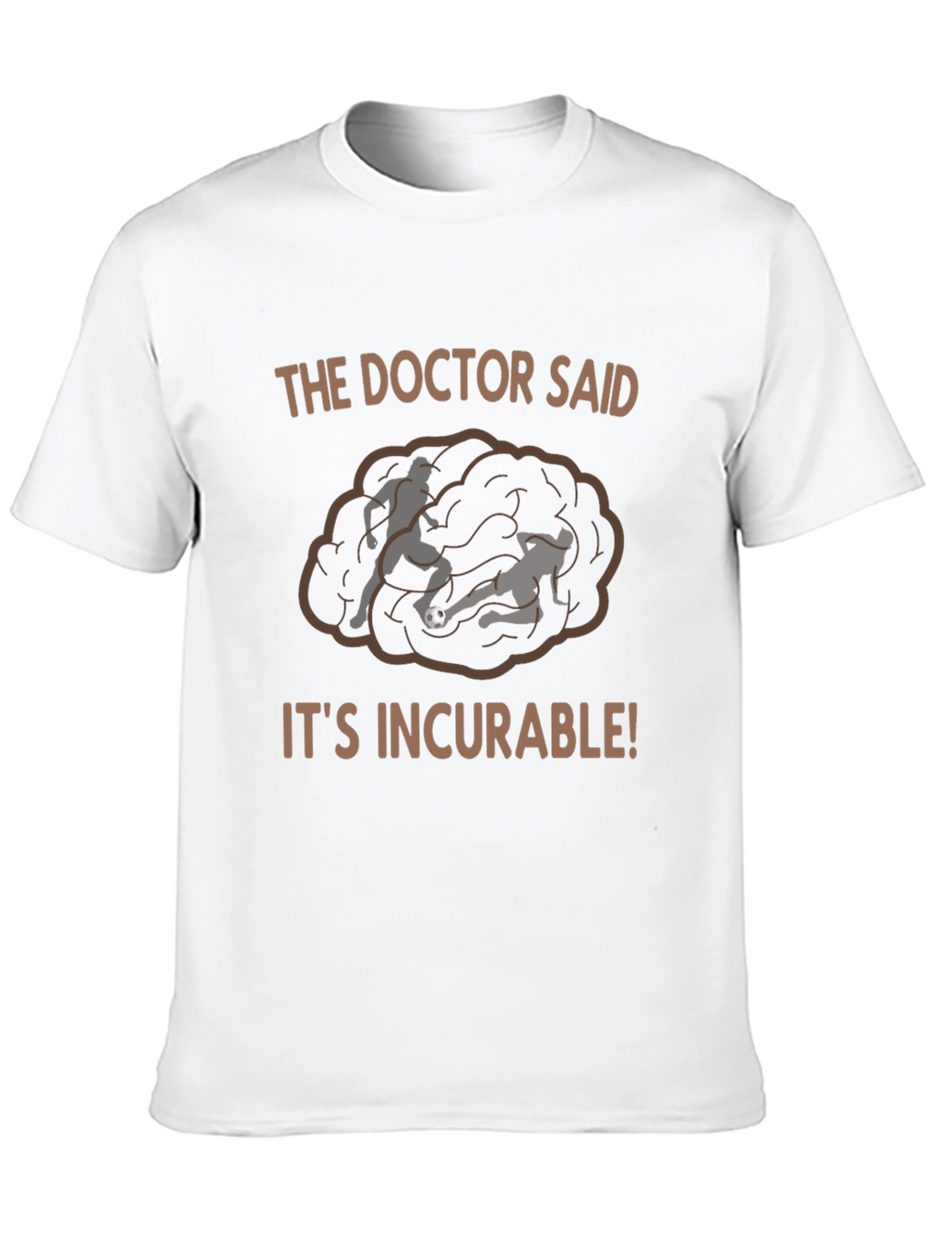Incurable Soccer Fan T-Shirt - Black