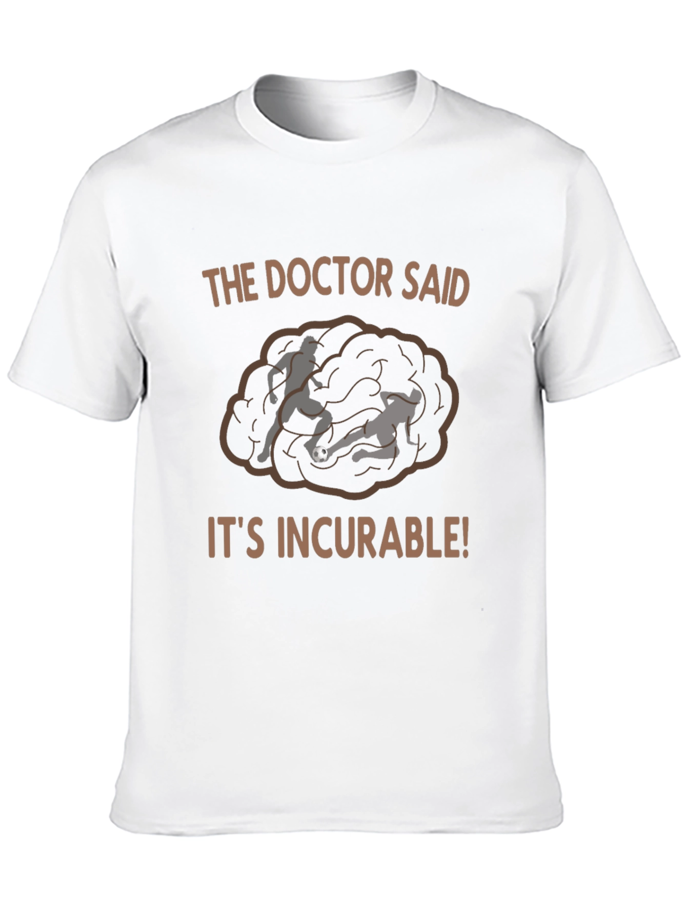 Incurable Soccer Fan T-Shirt - Black