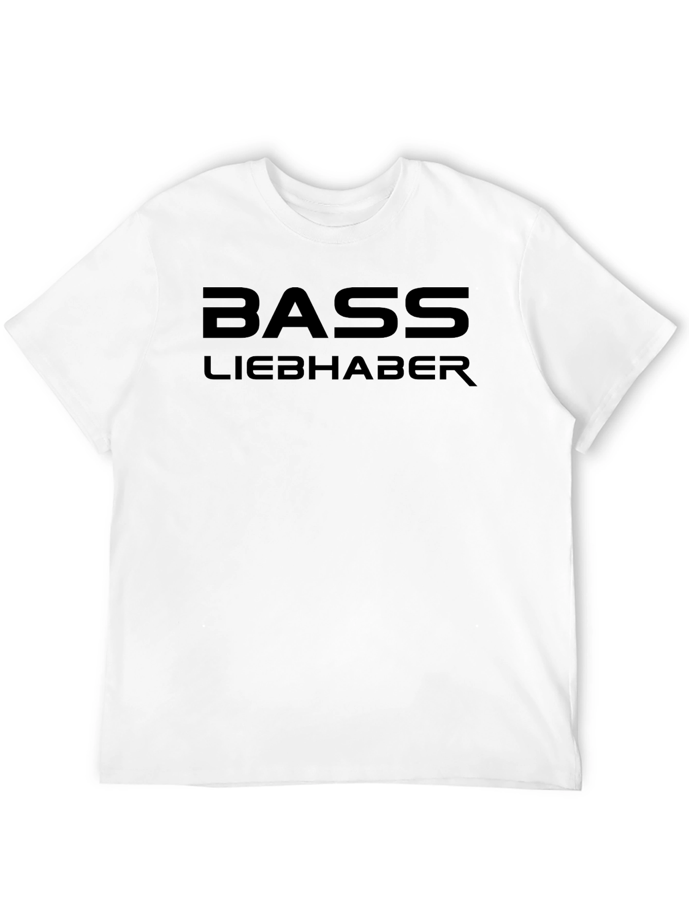 Bass Liebhaber Black Graphic Tee