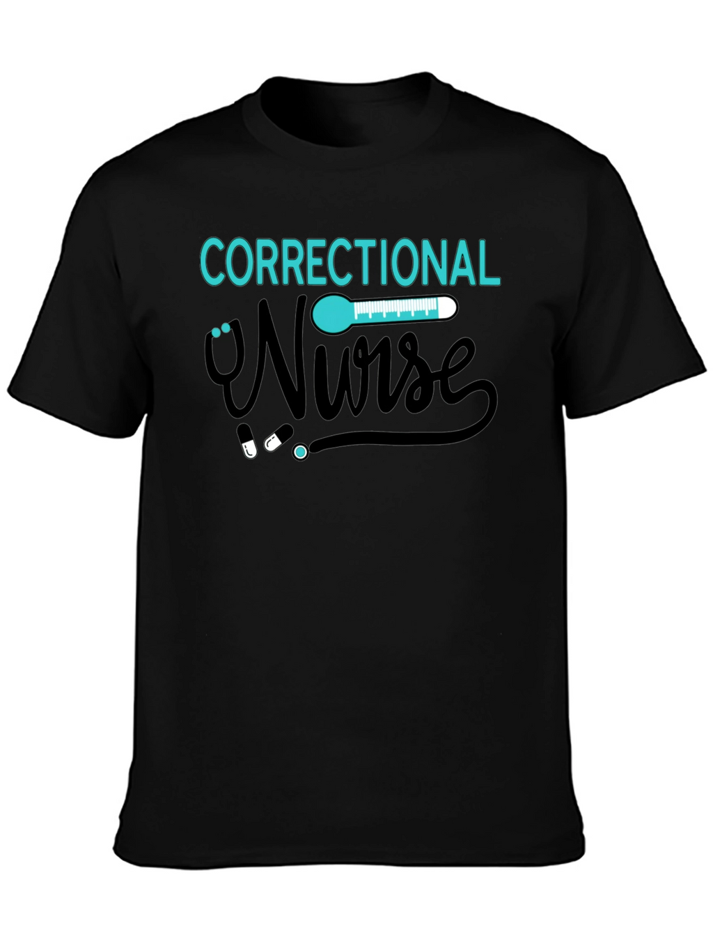 Correctional Nurse Graphic T-Shirt