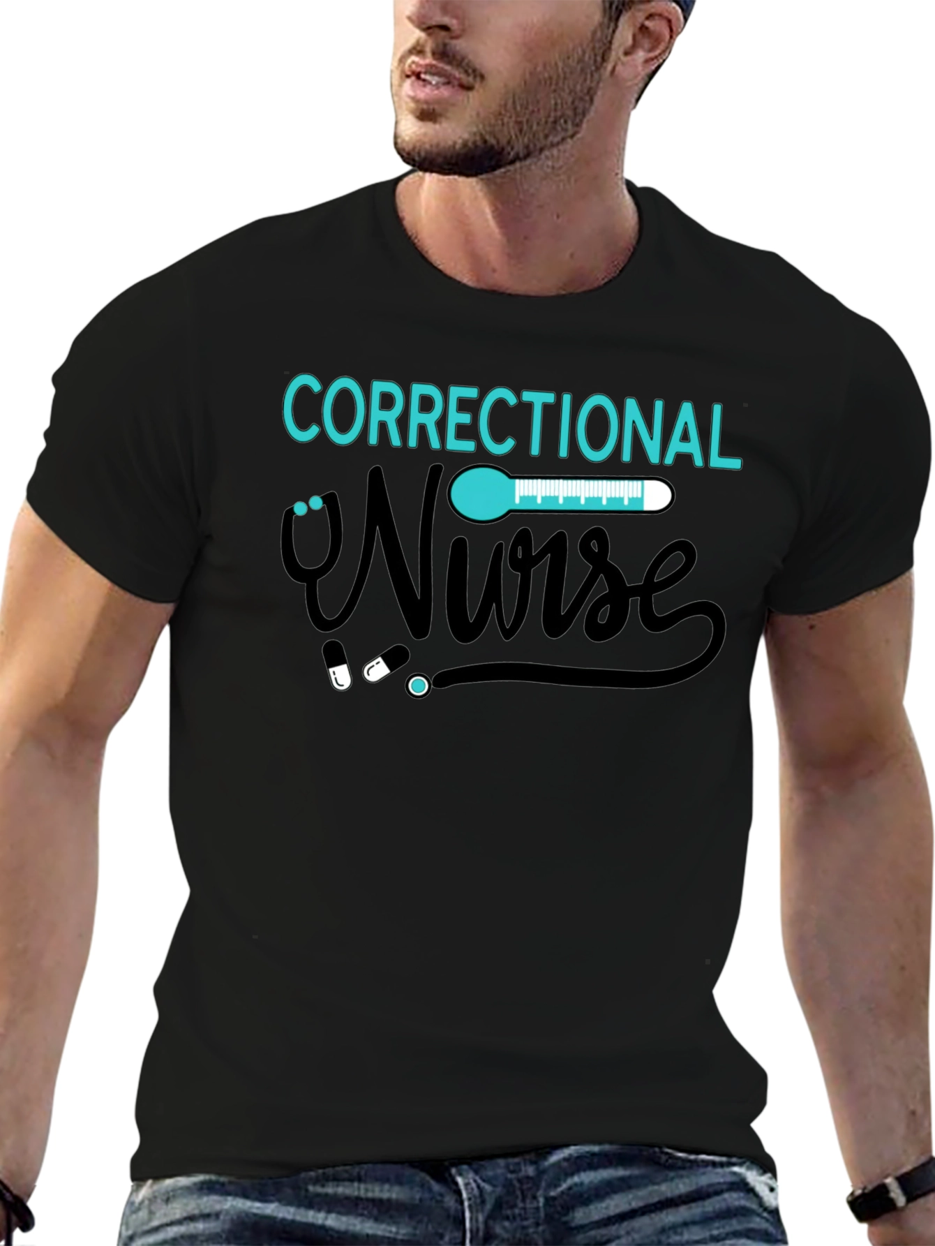 Correctional Nurse Graphic T-Shirt