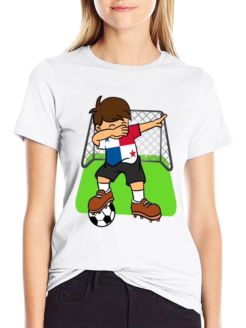 Panama Soccer Dab T-Shirt