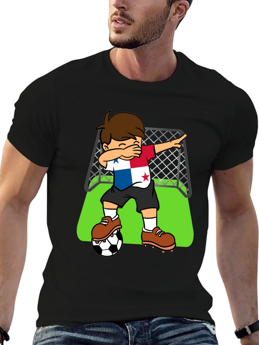 Panama Soccer Dab T-Shirt