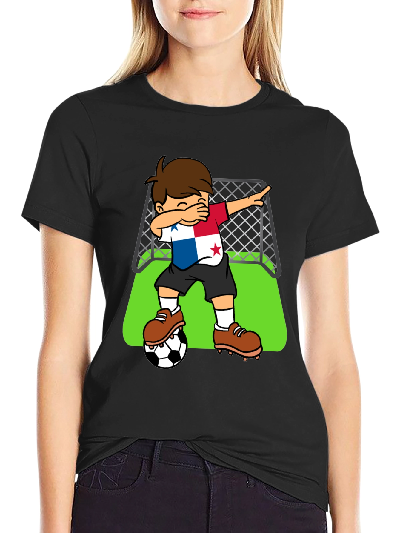 Panama Soccer Dab T-Shirt