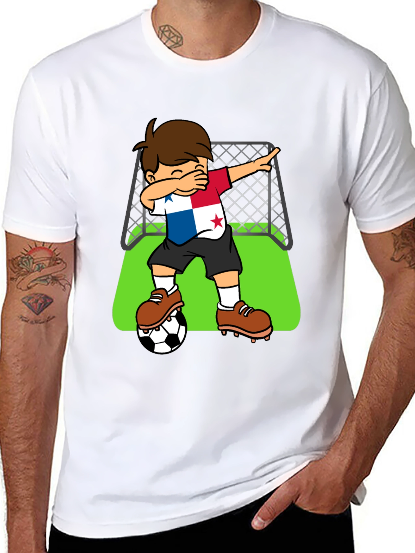 Panama Soccer Dab T-Shirt