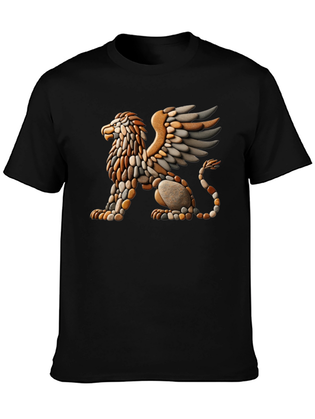 Gryphon Stone Art T-Shirt