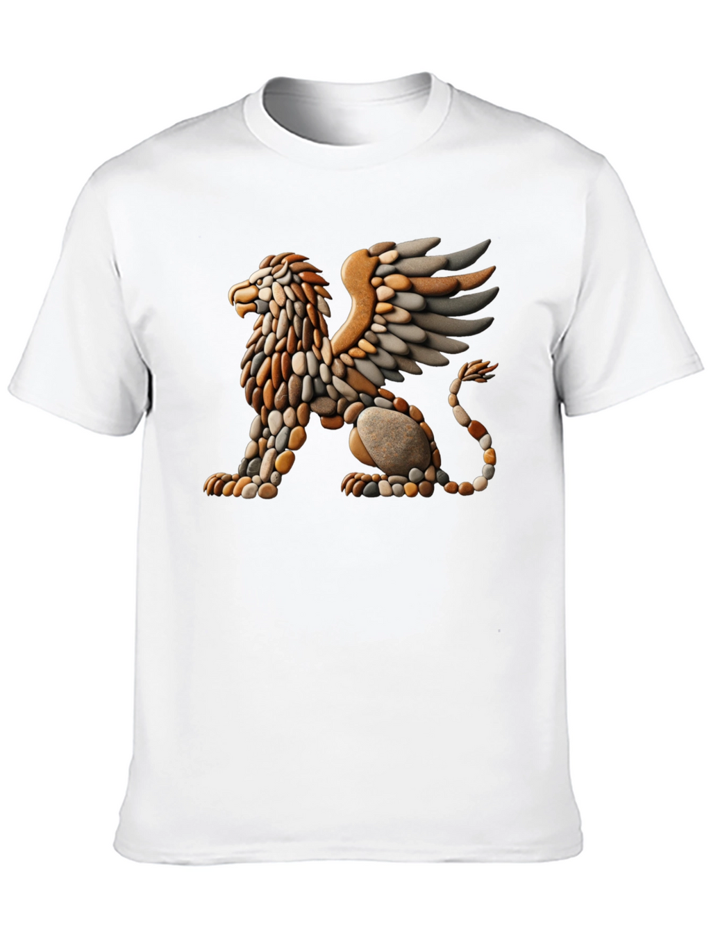 Gryphon Stone Art T-Shirt