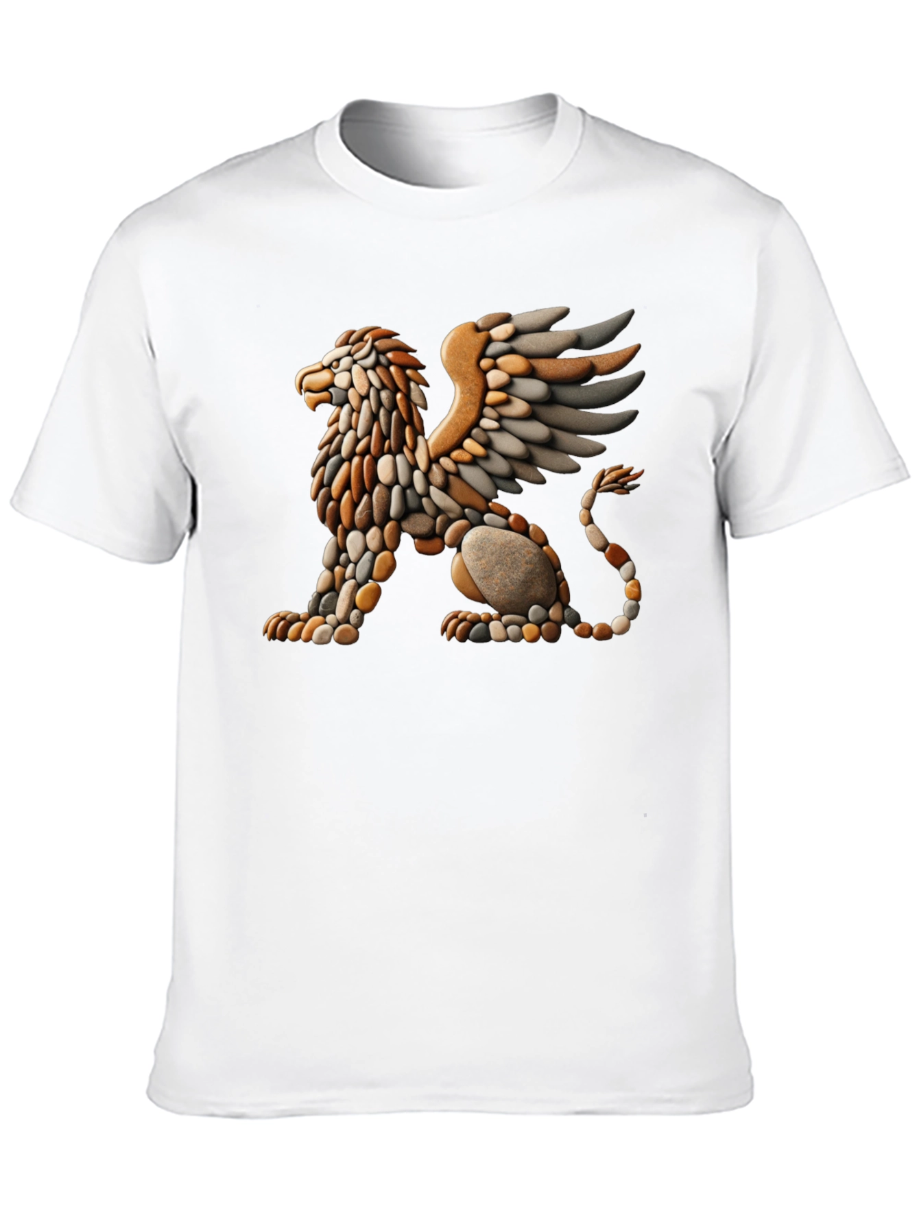 Gryphon Stone Art T-Shirt