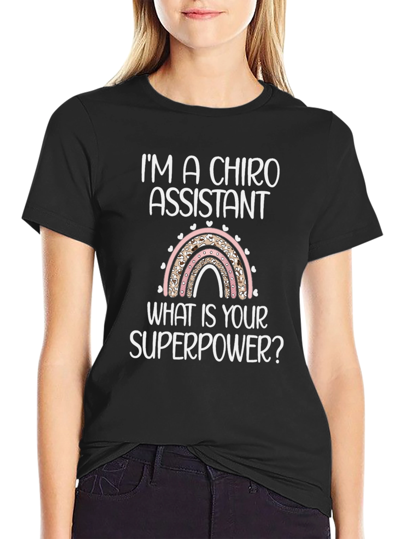 Chiro Assistant Superpower T-Shirt - Chiropractic Support Staff Apparel