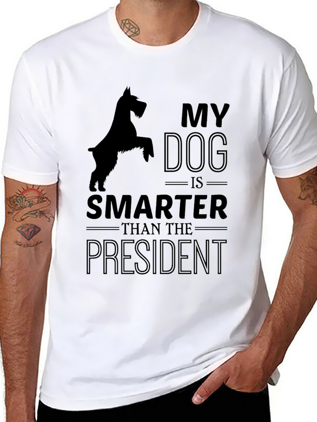 My Dog is Smarter Than the President T-Shirt