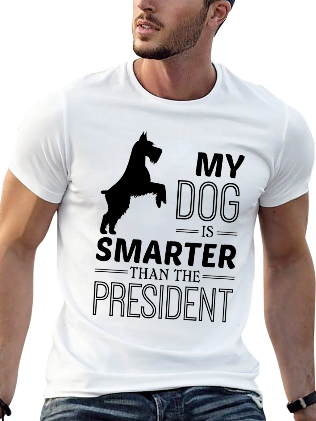 My Dog is Smarter Than the President T-Shirt