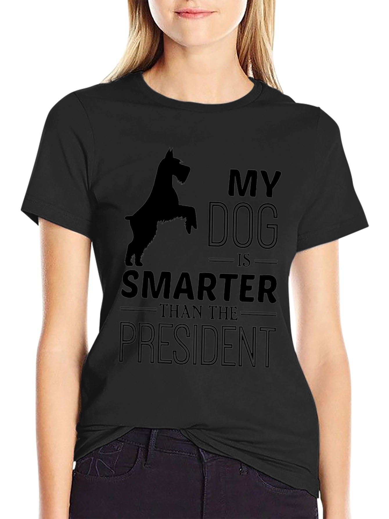 My Dog is Smarter Than the President T-Shirt