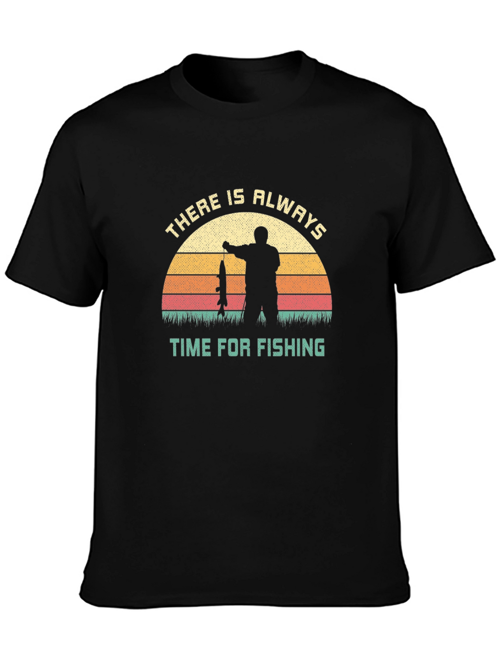 Time for Fishing Graphic Tee - Fisherman Gift
