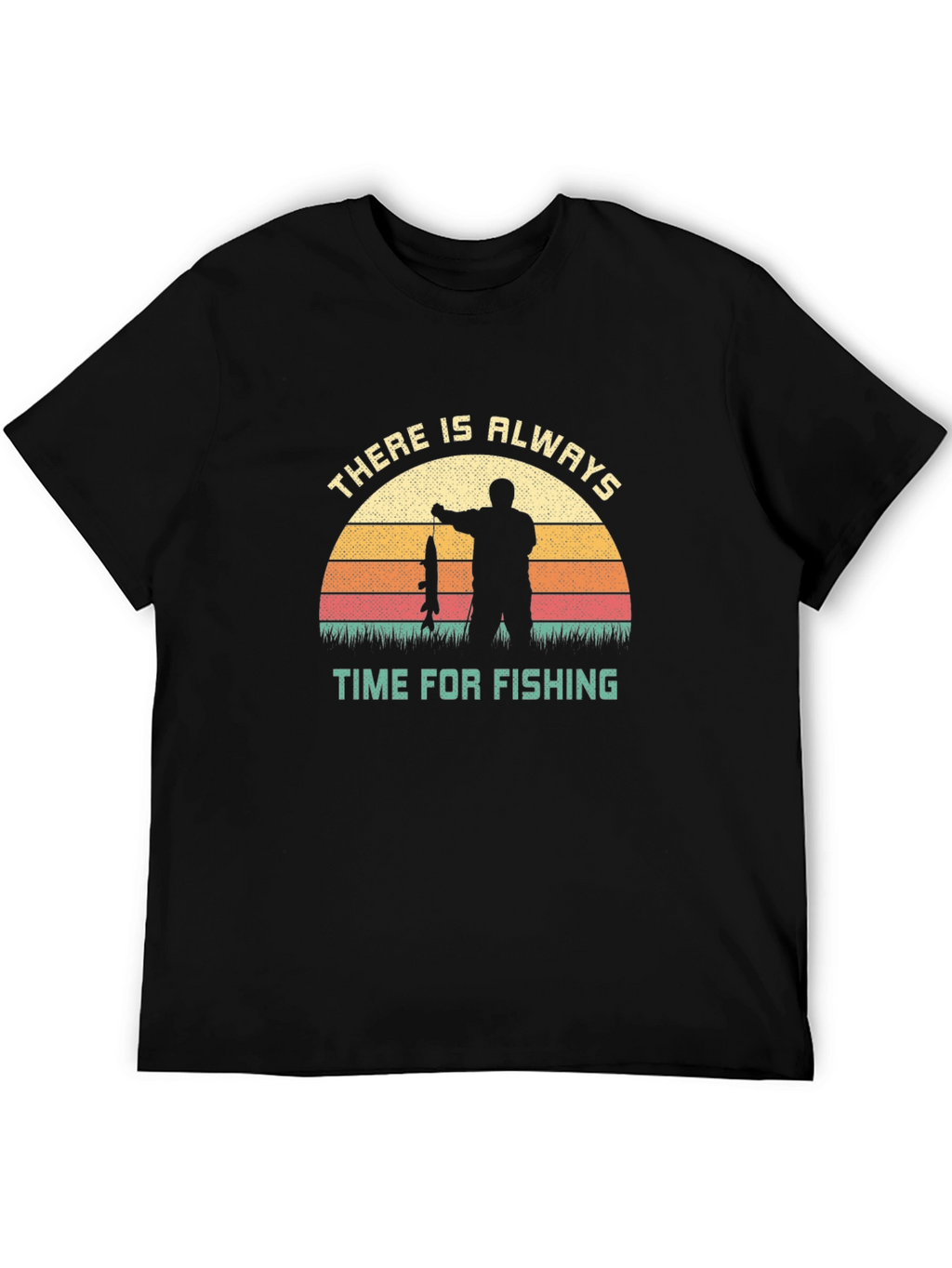 Time for Fishing Graphic Tee - Fisherman Gift