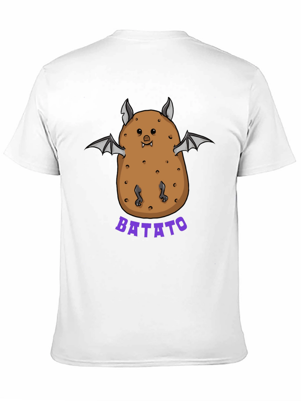 Batato T-Shirt: Funny Potato Bat Graphic Tee