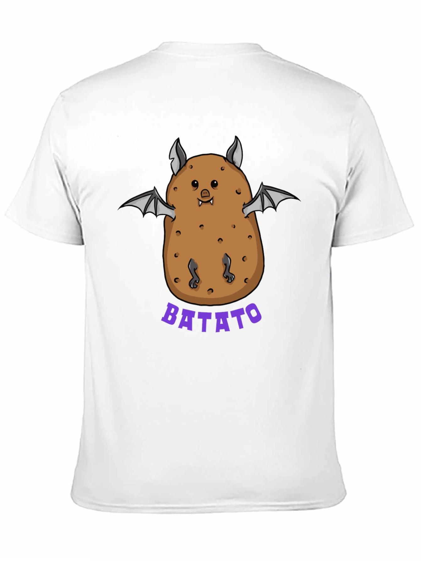 Batato T-Shirt: Funny Potato Bat Graphic Tee