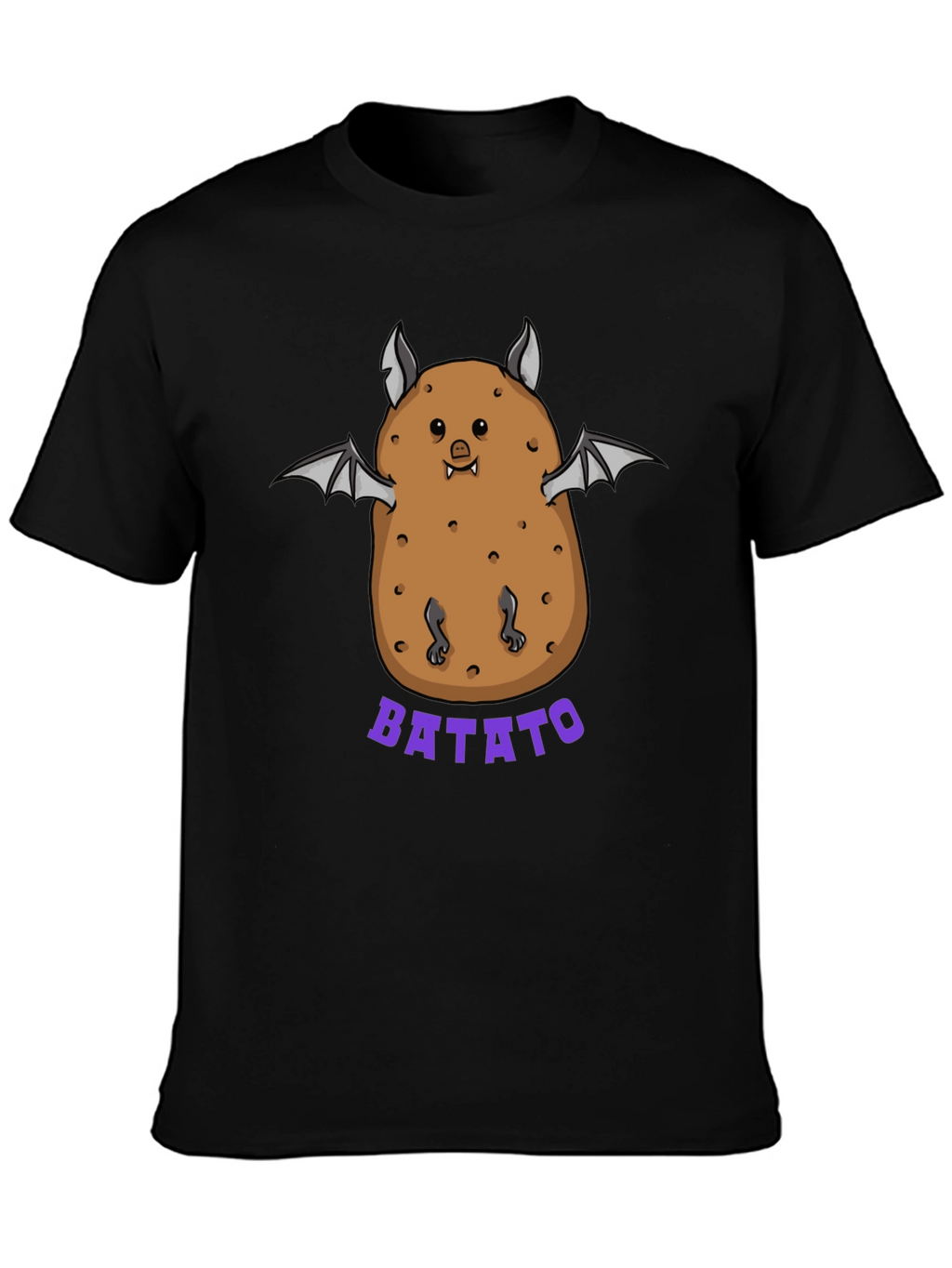 Batato T-Shirt: Funny Potato Bat Graphic Tee