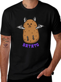 Batato T-Shirt: Funny Potato Bat Graphic Tee