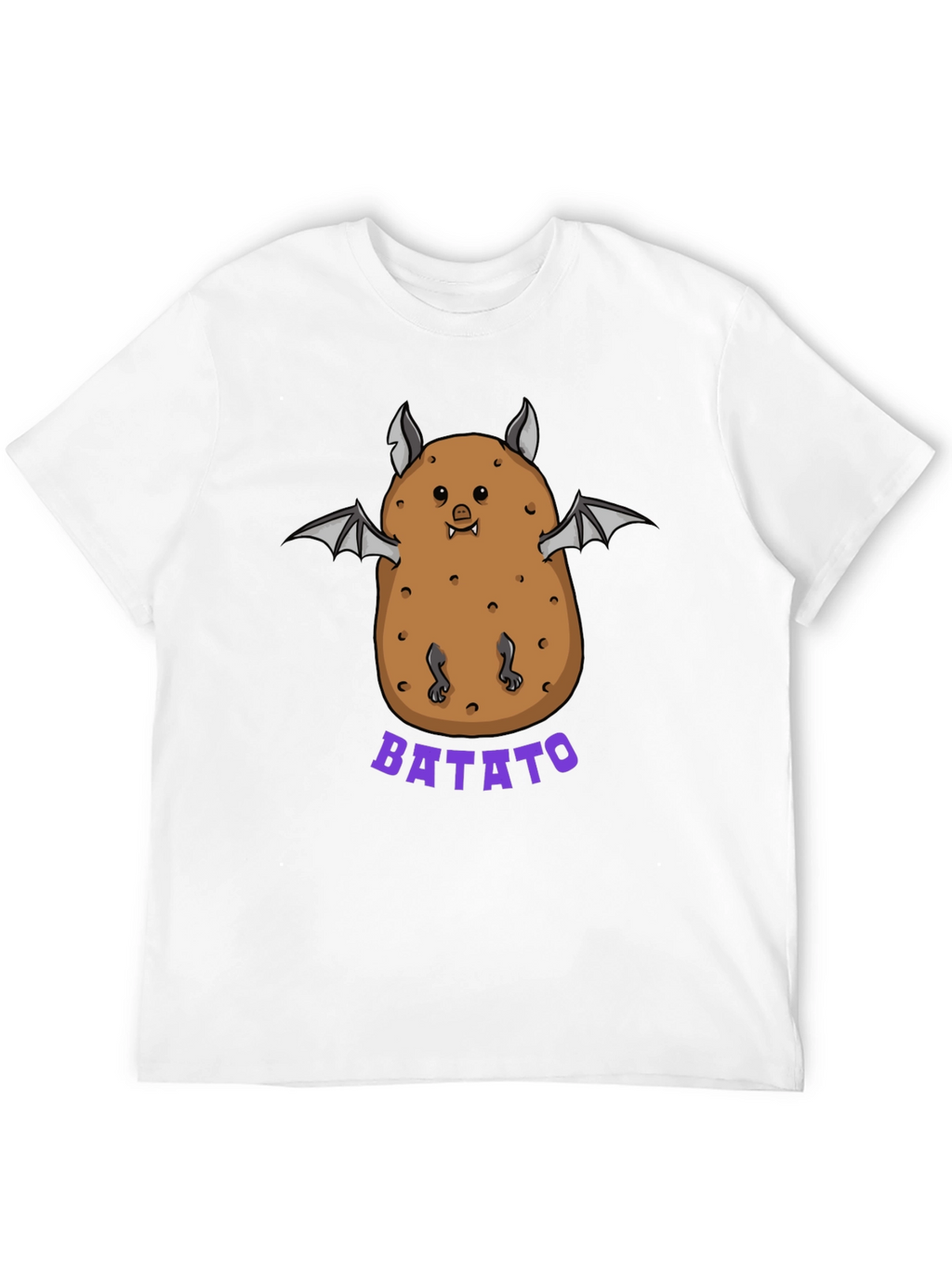 Batato T-Shirt: Funny Potato Bat Graphic Tee