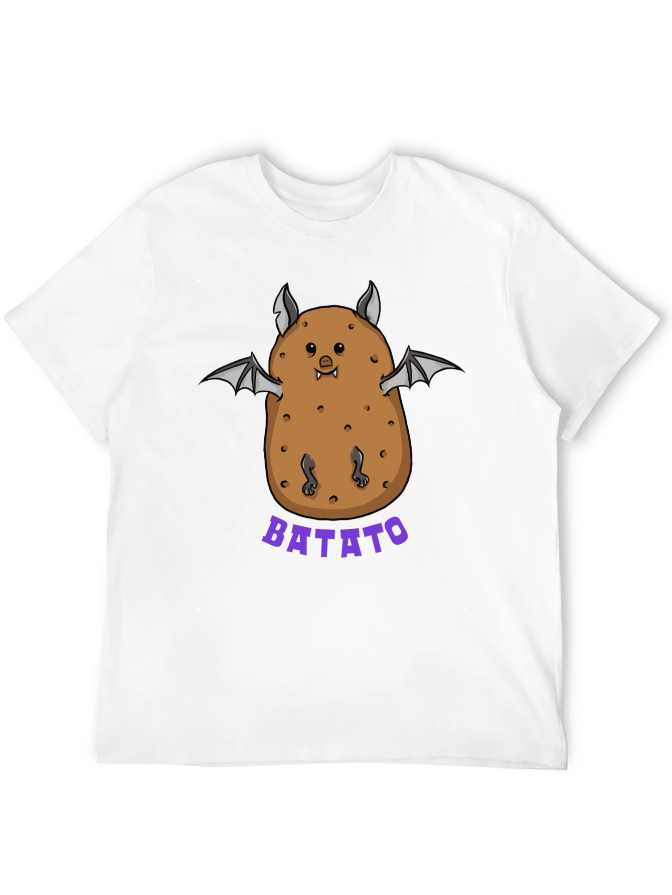 Batato T-Shirt: Funny Potato Bat Graphic Tee