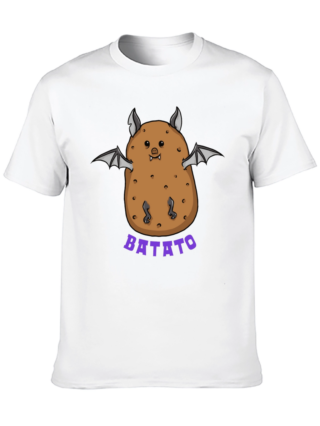 Batato T-Shirt: Funny Potato Bat Graphic Tee