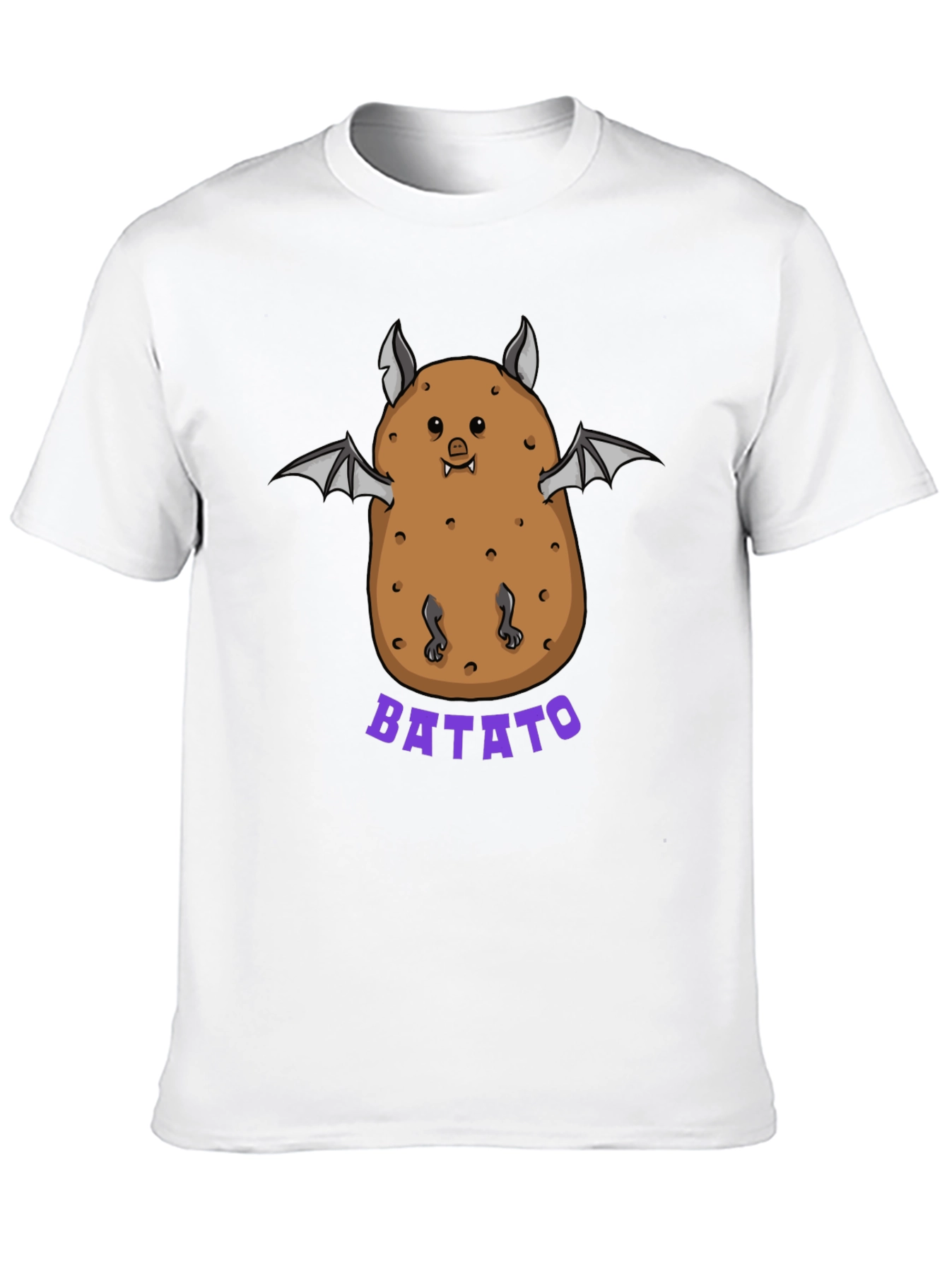 Batato T-Shirt: Funny Potato Bat Graphic Tee