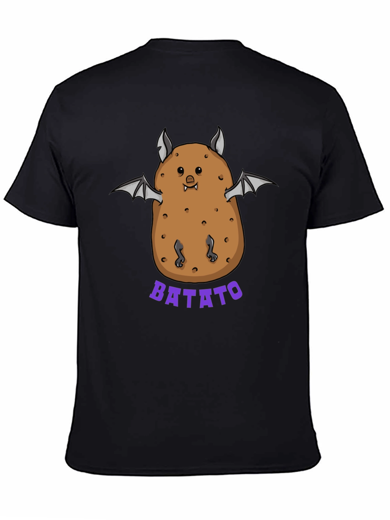 Batato T-Shirt: Funny Potato Bat Graphic Tee