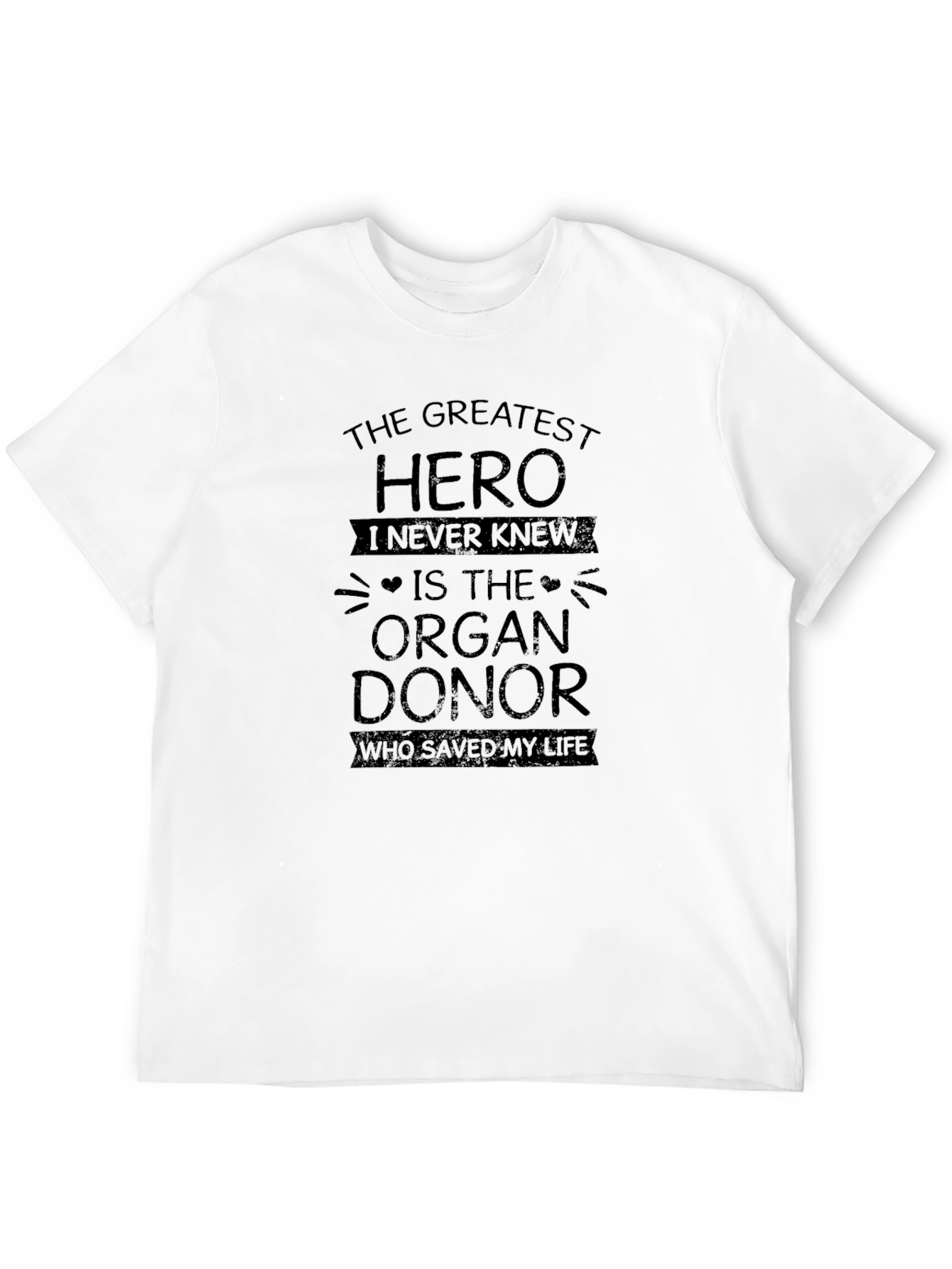 Organ Donor Hero T-Shirt: Save Lives