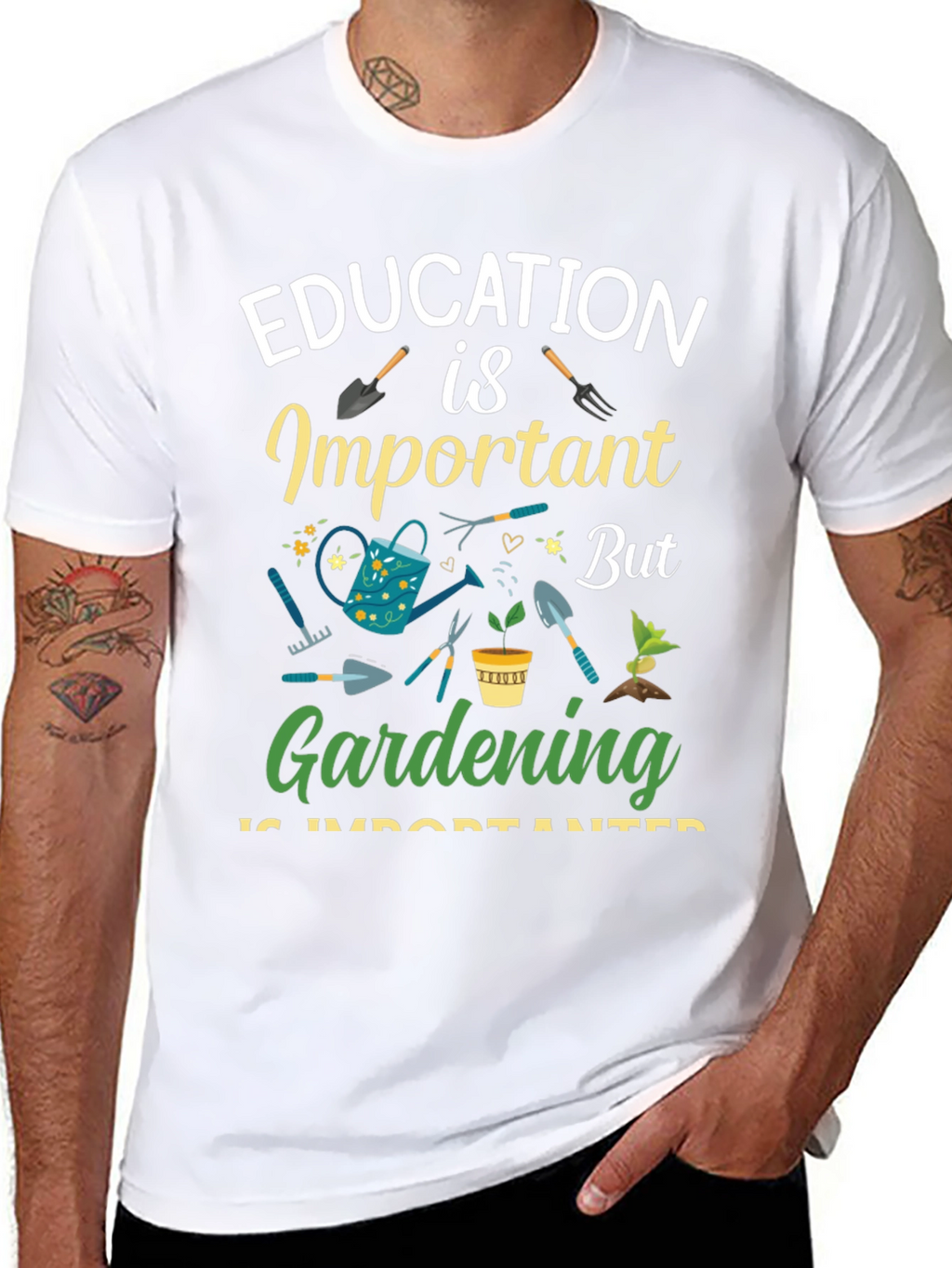 Gardening is Important T-Shirt
